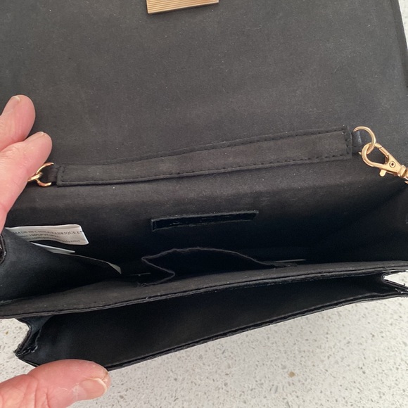 Aldo black purse . Never used - Picture 3 of 6